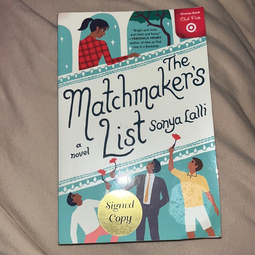 “The Matchmaker’s List” Signed Copy by Sonya Lalli